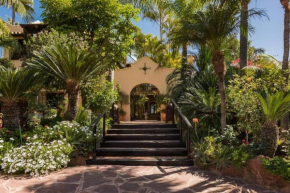 Grand Mansion with tropical park